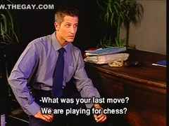 Good Looking Prisoner Gangbanged By Three Hung Horny Cops