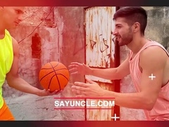 Gay porn, analingus, stepfather