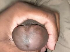 Cumming while home alone
