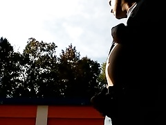 Jacking and cumming at storage unit