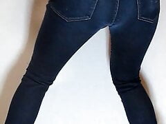 rip my old tight H&M Jeans