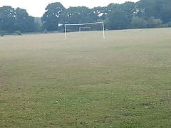 outside naked by field
