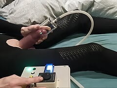 .High Pressure Penis Pumping. Cock pumping to huge size