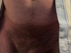 humungous abdomen and bone whipped out from the required office outfit