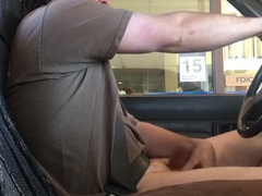 Palms-Free-for-all Public Jism: Dad's Bank Escapade