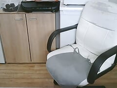 Some masturbation at the office