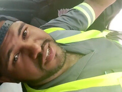 Solo session in the truck during lunch break for The Hunter Black