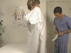 Twink seduced by his doctor before being fucked balls deep