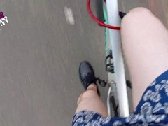 This happens when I go out cycling insane