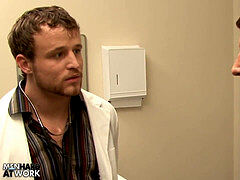 uber-sexy patient gets humped by homosexual doctor