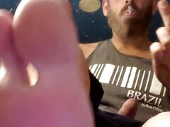 White alpha cash cock!