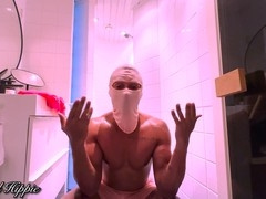 Homo tries on sexy lingerie haul featuring briefs and boxers