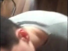 Twink Swallows Big Cock, Amateur Blowjob Video