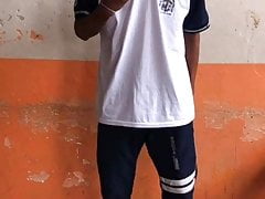 Straw slim man with very big tasty cock