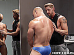 Gay rimming, deep throat, gay coach