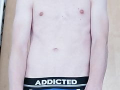 Skinny Puppy shows his smooth body