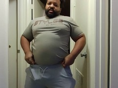 Muscular stepfather welcomes you home to pound