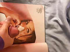 Cumming for Barbara Palvin and licking it up 2