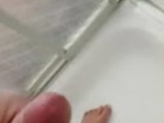 under the shower
