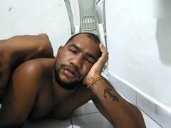 Newbie enjoys some furry anilingus fun