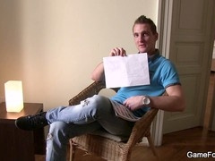 Gay guy picks up a man from the street and goes to town on him