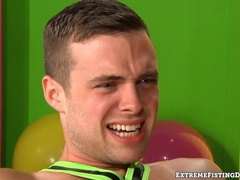 Brandon Moore toys and fists solo before David Benjamin joins in