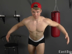 Gets Plowed Live On Webcam With Muscle Blond Hair