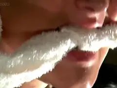 Enthousiasteling, Bondage discipline sadomasochisme, Grote mammen, Gebondenheid, Fetisj, Hd, Spijkerbroeken, Vastgebonden