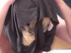 Blonde German Domina Angel Wicky Makes Him Obey - Rough Femdom Slave Wank in HD