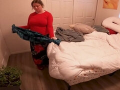 Fat old bitch getting fucked in POV to repeated orgasms