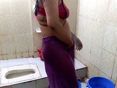 18 años, Amateur, Cuarto de baño, Entre bastidores, Cornudo, Indio, Coño, Inodoro