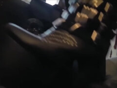 Enthousiasteling, Laarzen, Dominante vrouw, Voeten fetish, Hakken, Leer, Meesteres, Tieten likken