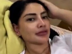 デカパイ, インドネシア人, 淫乱熟女, 乳首, オッパイの, ウェブカメラ