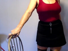 YOUR WIFE hired a you a slutty secretary