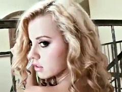 素人, 美女, ブロンド, フェラチオ, イく瞬間, ラティーナ, ポルノスター, オッパイの