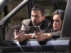 Grosse titten, Blondine, Vollbusig, Süss, Kehlenfick, Milf, Orgasmus, Flotter dreier