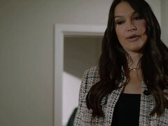 Digitalplayground - Mia Malkova smooches santa under the mistletoe, then gets his jolly cum on her figure