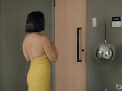 お尻, 美女, ベッドルーム, デカパイ, レズビアン, オナニー, ピアス, のぞき