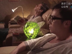 お尻, デカ尻, デカパイ, フェラチオ, 茶髪の, 中国人, マッサージ, オナニー