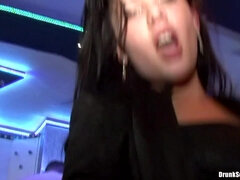 デカパイ, ブロンド, 気狂い, 酔っぱらう, グループ, ハードコア, オージー, ヤリマン