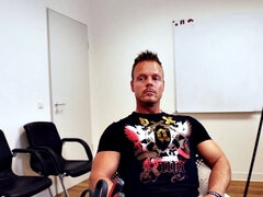 Blondine, Blasen, Arzt, Handjob, Lecken, Muschi