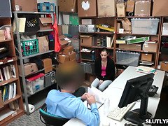 楽屋, フェラチオ, 茶髪の, 捕まる, ハードコア, ポリス, お仕置き, ユニフォーム