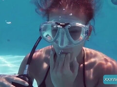 Amateur, Branlette thaïlandaise, Hard, Hd, Orgasme, De plein air, Public, Sous marin