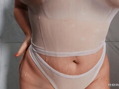 Arsch, Blasen, Vollbusig, Hardcore, Muschi, Dusche, Titten, Nass
