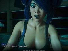 3D porn game with huge boobs and a fun POV experience