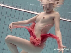 Katya Okuneva Underwater Whorish Nubile Nude