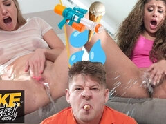 デカ尻, ブロンド, 大学生, バック, 女, 女 人男 人, Hd, 馬乗り