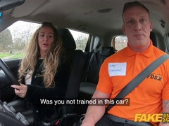 Classy MILF gets drilled by fake driving instructor Luke Hardy & Ryan Ryder