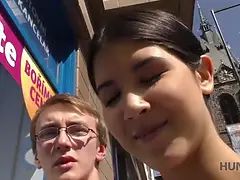 Enthousiasteling, Man die toekijkt, Tsjechisch, Hd, Gezichtspunt, Openbaar, Tiener, Vrouw