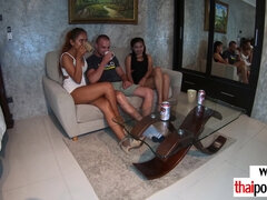 素人, アジア人, 自家製, 怪物, 小柄, ハメ撮り, ティーン, 三人